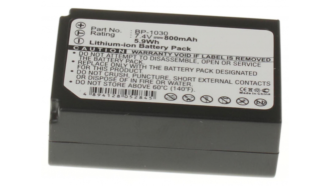 Аккумуляторные батареи для фотоаппаратов и видеокамер Samsung NX200Емкость (mAh): 800. Напряжение (V): 7,4