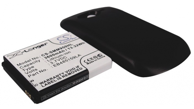 Аккумуляторная батарея для телефона, смартфона VIRGIN MOBILE SPH-M950. Артикул iB-M2675.Емкость (mAh): 3600. Напряжение (V): 3,7