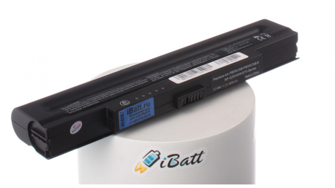 Аккумуляторная батарея iBatt iB-A397 для ноутбука SamsungЕмкость (mAh): 4400. Напряжение (V): 11,1