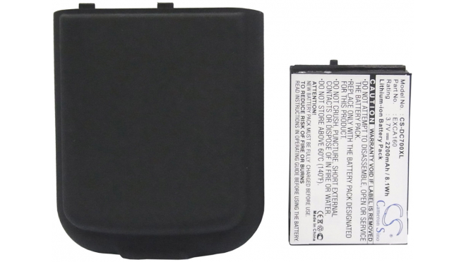 Аккумуляторная батарея для телефона, смартфона T-Mobile Dash. Артикул iB-M1942.Емкость (mAh): 2200. Напряжение (V): 3,7