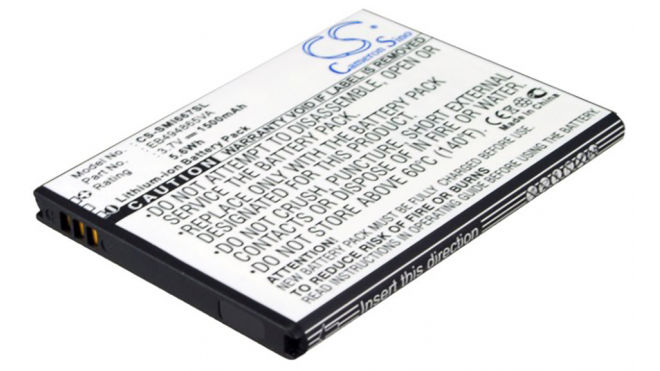 Аккумуляторная батарея EB494865VA для телефонов, смартфонов Samsung. Артикул iB-M2677.Емкость (mAh): 1500. Напряжение (V): 3,7