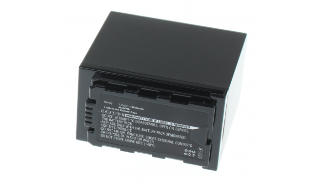 Аккумуляторные батареи для фотоаппаратов и видеокамер Panasonic AJ-PX298Емкость (mAh): 6600. Напряжение (V): 7,4