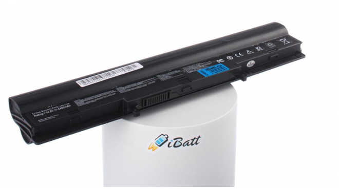 Аккумуляторная батарея iBatt iB-A409 для ноутбука AsusЕмкость (mAh): 4400. Напряжение (V): 14,8