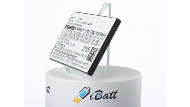 Аккумуляторная батарея iBatt iB-M1323 для телефонов, смартфонов AsusЕмкость (mAh): 1150. Напряжение (V): 3,7