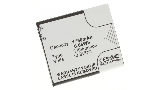 Аккумуляторная батарея iBatt iB-M553 для телефонов, смартфонов HuaweiЕмкость (mAh): 1750. Напряжение (V): 3,8