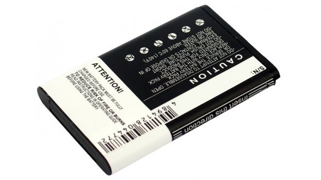 Аккумуляторная батарея для телефона, смартфона Samsung SCH-U680MAV. Артикул iB-M2776.Емкость (mAh): 1300. Напряжение (V): 3,7