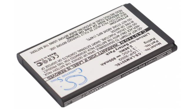 Аккумуляторная батарея iBatt iB-M2171 для телефонов, смартфонов LGЕмкость (mAh): 800. Напряжение (V): 3,7