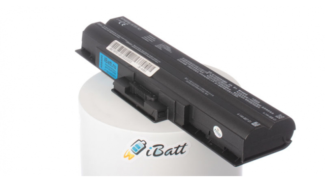 Аккумуляторная батарея iBatt iB-A483 для ноутбука SonyЕмкость (mAh): 4400. Напряжение (V): 11,1