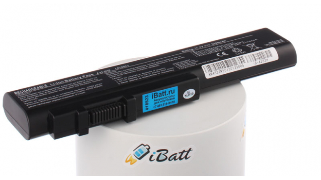 Аккумуляторная батарея iBatt iB-A262H для ноутбука AsusЕмкость (mAh): 5200. Напряжение (V): 11,1