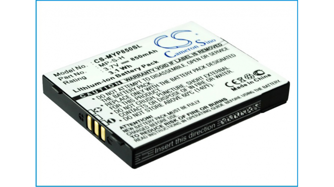 Аккумуляторная батарея MP-S-H для телефонов, смартфонов myPhone. Артикул iB-M2346.Емкость (mAh): 850. Напряжение (V): 3,7