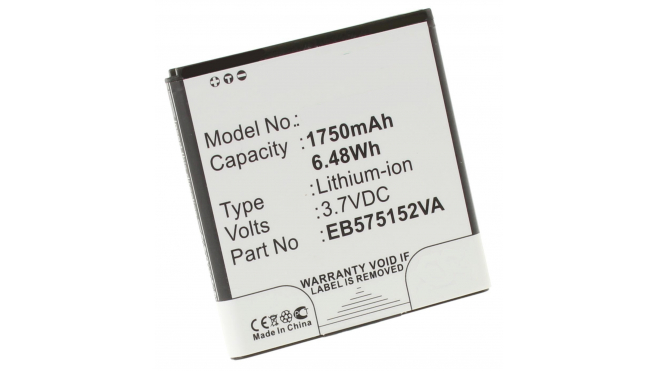 Аккумуляторная батарея EB575152VA для телефонов, смартфонов T-Mobile. Артикул iB-M323.Емкость (mAh): 1750. Напряжение (V): 3,7