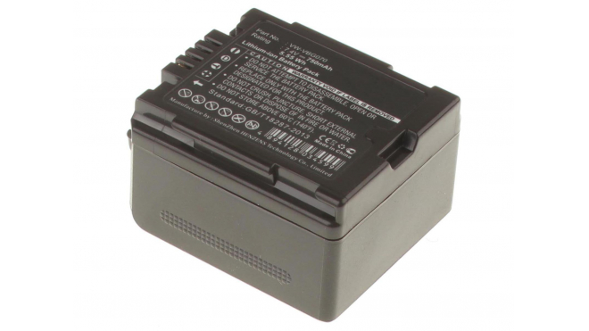 Аккумуляторная батарея VW-VBG130-K для фотоаппаратов и видеокамер Panasonic. Артикул iB-F377.Емкость (mAh): 750. Напряжение (V): 7,4