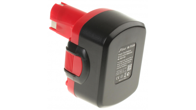 Аккумуляторная батарея для электроинструмента Bosch PSB 14.4 V. Артикул iB-T155.Емкость (mAh): 2000. Напряжение (V): 14,4