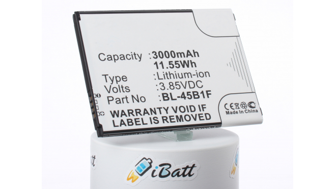 Аккумуляторная батарея iBatt iB-M2153 для телефонов, смартфонов LGЕмкость (mAh): 3000. Напряжение (V): 3,85