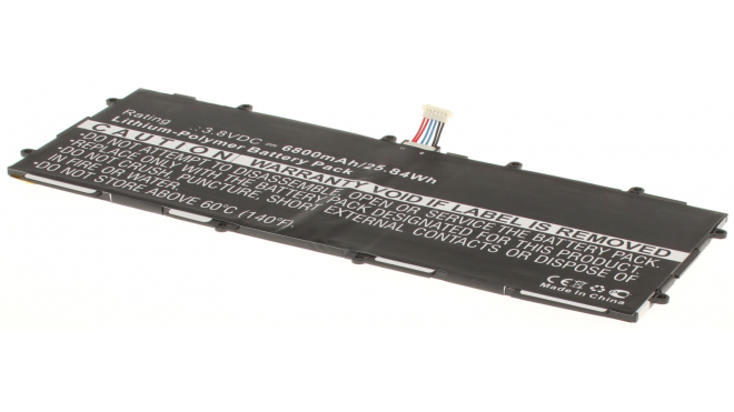 Аккумуляторная батарея T4500E для ноутбуков Samsung. Артикул iB-A1285.Емкость (mAh): 6800. Напряжение (V): 3,8