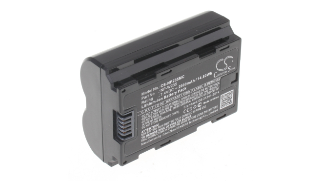 Аккумуляторная батарея NP-W235 для фотоаппаратов и видеокамер FujiFilm. Артикул iB-F636.Емкость (mAh): 2000. Напряжение (V): 7,4