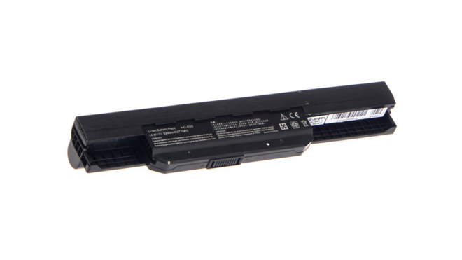 Аккумуляторная батарея для ноутбука Asus X43B. Артикул iB-A189H.Емкость (mAh): 5200. Напряжение (V): 14,4