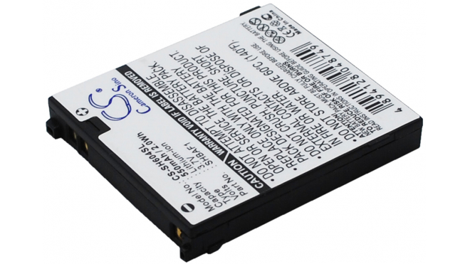 Аккумуляторная батарея iBatt iB-M2833 для телефонов, смартфонов SharpЕмкость (mAh): 550. Напряжение (V): 3,7
