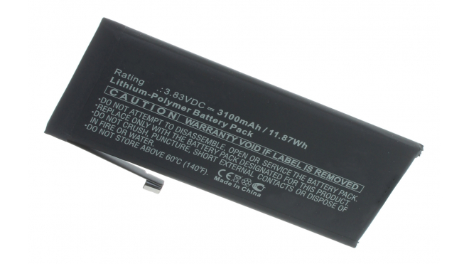 Аккумуляторная батарея 616-00641 для телефонов, смартфонов Apple. Артикул iB-M3440.Емкость (mAh): 3100. Напряжение (V): 3,83