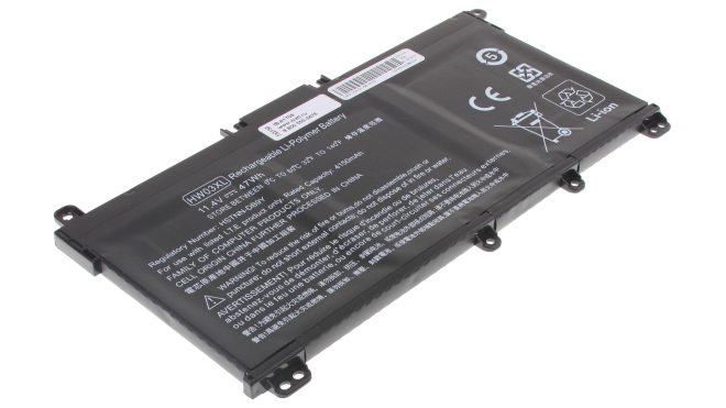 Аккумуляторная батарея для ноутбука HP-Compaq Pavilion 15-eg0010TX. Артикул iB-A1709.Емкость (mAh): 4150. Напряжение (V): 11,4