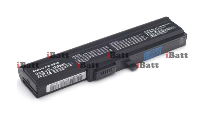 Аккумуляторная батарея для ноутбука Toshiba Satellite A135-S2306. Артикул iB-A420H.Емкость (mAh): 5200. Напряжение (V): 14,4