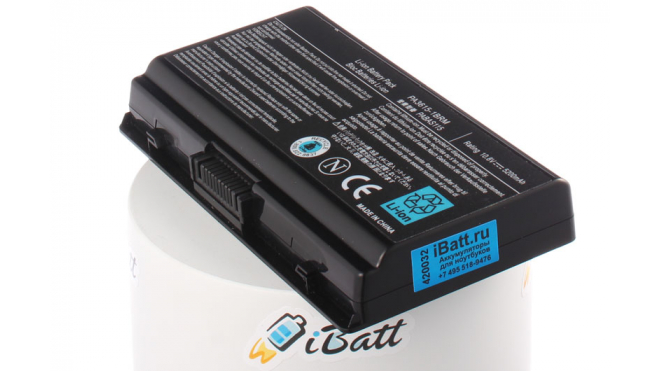 Аккумуляторная батарея iBatt iB-A443H для ноутбука ToshibaЕмкость (mAh): 5200. Напряжение (V): 10,8