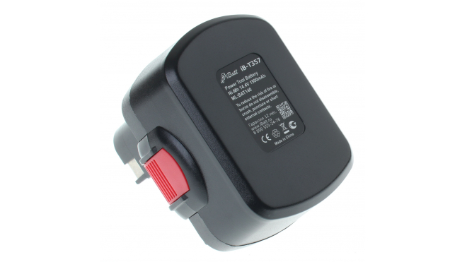 Аккумуляторная батарея для электроинструмента Bosch GWS 14.4 V/3B. Артикул iB-T357.Емкость (mAh): 1500. Напряжение (V): 14,4
