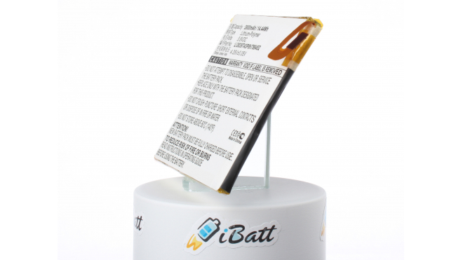 Аккумуляторная батарея iBatt iB-M3078 для телефонов, смартфонов ZTEЕмкость (mAh): 3800. Напряжение (V): 3,8