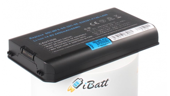 Аккумуляторная батарея iBatt iB-A755 для ноутбука Fujitsu-SiemensЕмкость (mAh): 4400. Напряжение (V): 14,8
