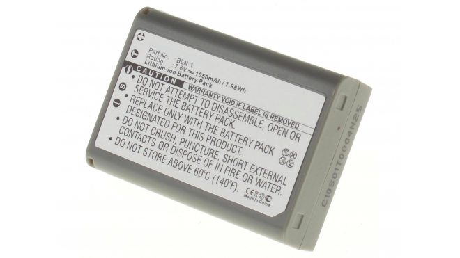 Аккумуляторные батареи для фотоаппаратов и видеокамер Olympus OM-D E-M5Емкость (mAh): 1050. Напряжение (V): 7,6