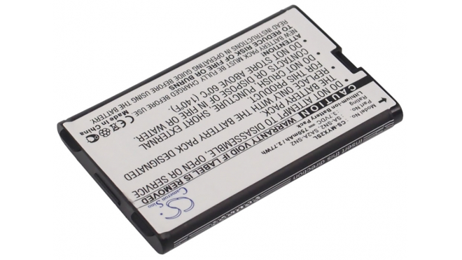 Аккумуляторная батарея SA-SN2 для телефонов, смартфонов Sagem. Артикул iB-M2613.Емкость (mAh): 750. Напряжение (V): 3,7