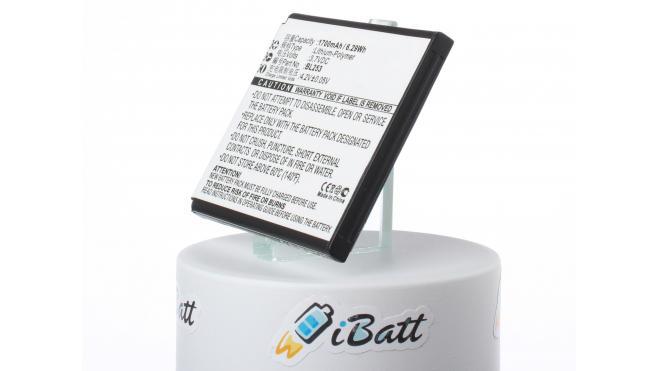 Аккумуляторная батарея для телефона, смартфона Alcatel 7071D. Артикул iB-M1216.Емкость (mAh): 3850. Напряжение (V): 3,85