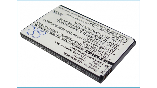 Аккумуляторная батарея iBatt iB-M1162 для телефонов, смартфонов HuaweiЕмкость (mAh): 1400. Напряжение (V): 3,7