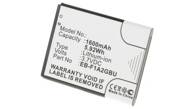 Аккумуляторная батарея EB-F1A2GBU для телефонов, смартфонов T-Mobile. Артикул iB-M328.Емкость (mAh): 1600. Напряжение (V): 3,7
