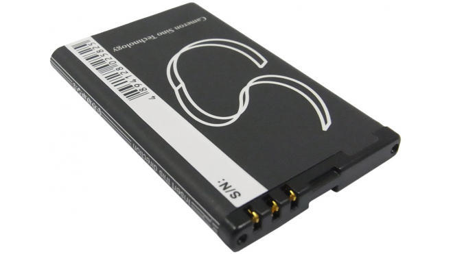 Аккумуляторная батарея iBatt iB-M304 для телефонов, смартфонов NokiaЕмкость (mAh): 900. Напряжение (V): 3,7
