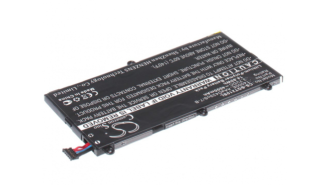 Аккумуляторная батарея для ноутбука Samsung Galaxy Tab 3 7.0 SM-T210 8Gb. Артикул iB-A1287.Емкость (mAh): 4000. Напряжение (V): 3,7