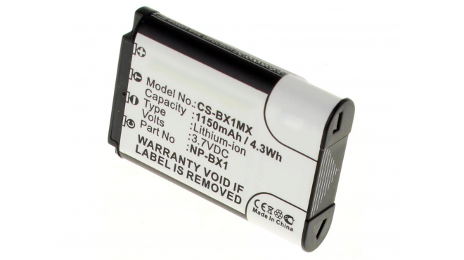 Аккумуляторные батареи для фотоаппаратов и видеокамер Sony FDR-X1000VRЕмкость (mAh): 1150. Напряжение (V): 3,7