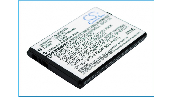 Аккумуляторная батарея SHBDK1 для телефонов, смартфонов Sharp. Артикул iB-M2839.Емкость (mAh): 750. Напряжение (V): 3,7