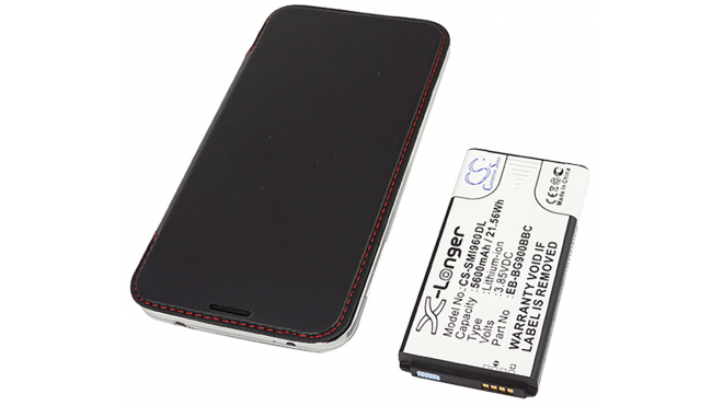Аккумуляторная батарея для телефона, смартфона Samsung Galaxy S5. Артикул iB-M697.Емкость (mAh): 5600. Напряжение (V): 3,85
