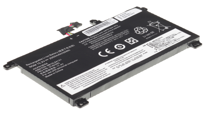 Аккумуляторная батарея SB10L84122 для ноутбуков IBM-Lenovo. Артикул iB-A1627.Емкость (mAh): 1950. Напряжение (V): 15,2