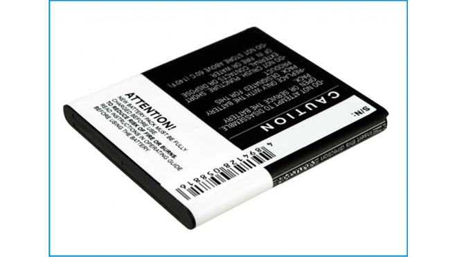 Аккумуляторная батарея для телефона, смартфона Verizon SCH-I515. Артикул iB-M2794.Емкость (mAh): 1800. Напряжение (V): 3,7
