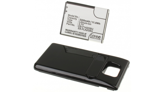 Аккумуляторная батарея для телефона, смартфона Samsung SGH-i777 Galaxy S II. Артикул iB-M329.Емкость (mAh): 3200. Напряжение (V): 3,7