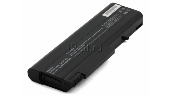 Аккумуляторная батарея HSTNN-DB69 для ноутбуков HP-Compaq. Артикул 11-1564.Емкость (mAh): 6600. Напряжение (V): 11,1
