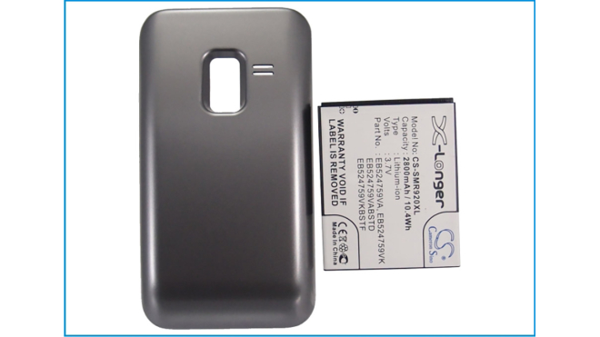 Аккумуляторная батарея EB524759VKBSTD для телефонов, смартфонов Samsung. Артикул iB-M2687.Емкость (mAh): 2800. Напряжение (V): 3,7