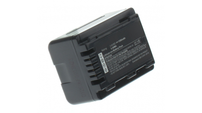 Аккумуляторные батареи для фотоаппаратов и видеокамер Panasonic HC-V250Емкость (mAh): 1500. Напряжение (V): 3,6