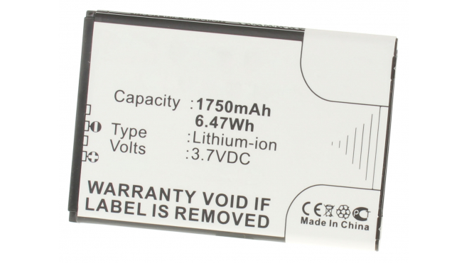 Аккумуляторная батарея для телефона, смартфона МТС C 968. Артикул iB-M504.Емкость (mAh): 1750. Напряжение (V): 3,7