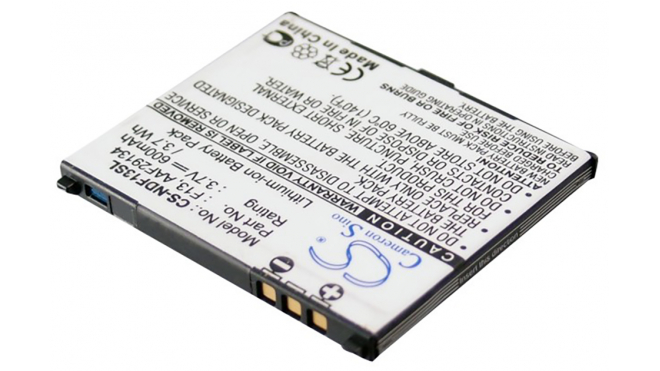 Аккумуляторная батарея F13 для телефонов, смартфонов NTT DoCoMo. Артикул iB-M2381.Емкость (mAh): 600. Напряжение (V): 3,7