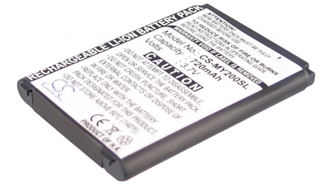 Аккумуляторная батарея для телефона, смартфона Sagem MY-302X. Артикул iB-M2599.Емкость (mAh): 720. Напряжение (V): 3,7