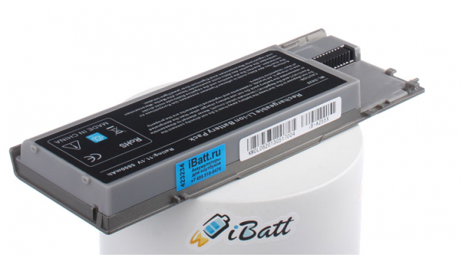 Аккумуляторная батарея NT379 для ноутбуков Dell. Артикул iB-A255X.Емкость (mAh): 5800. Напряжение (V): 11,1