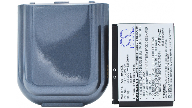 Аккумуляторная батарея 157-10099-00 для телефонов, смартфонов Palm. Артикул iB-M2449.Емкость (mAh): 2200. Напряжение (V): 3,7
